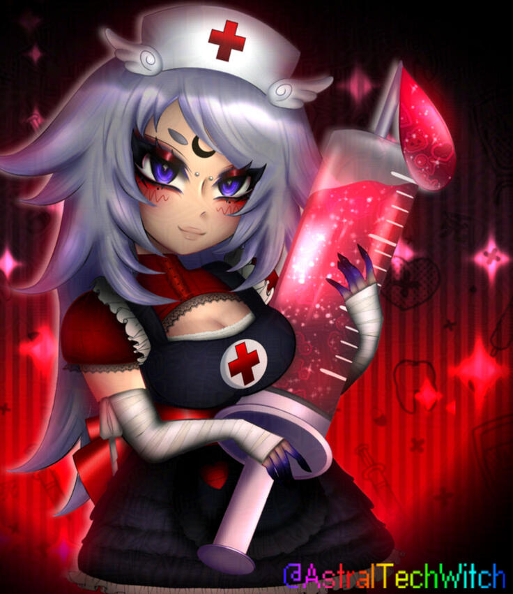 Nurse/Halloween art